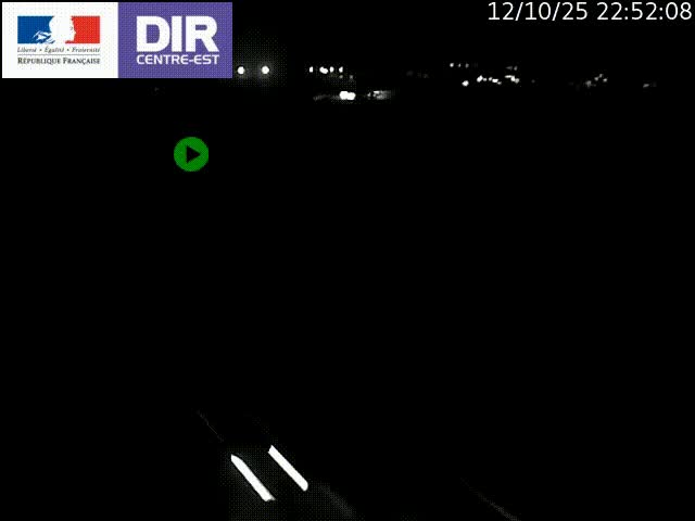 Webcam sur le contournement de Valence, sur la Nationale 7, caméra orientée vers Lyon
