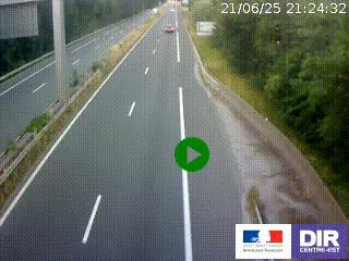 Webcam sur la nationale N90 à Gilly-sur-Isère, en direction et à proximité d'Albertville