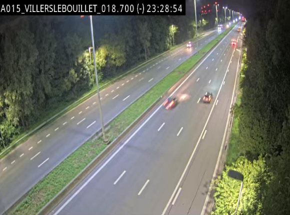 Webcam autoroute Belgique - Villers-le-Bouillet - E42 direction Liège - BK 18.7
