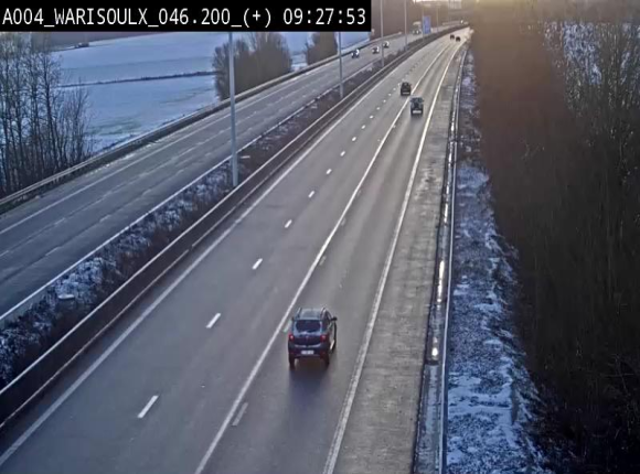 Webcam autoroute Belgique - Warissoulx - E411 - BK 46.2